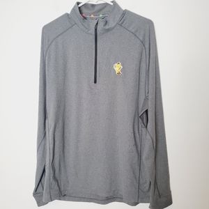 Levelwear 1/4 Zip Athletic Top M&M Logo